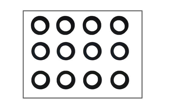 La lente sigillata che protegge la schiuma tagliante si applica alla macchina fotografica